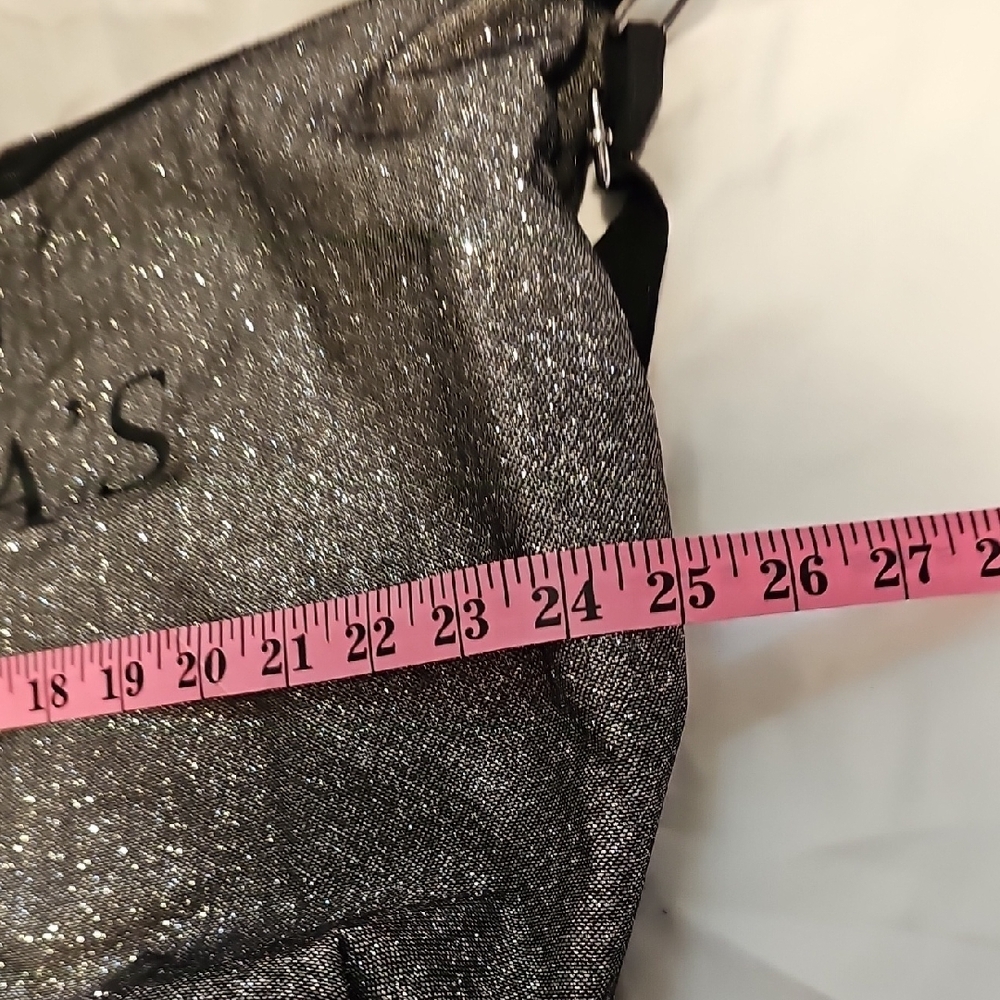 Victoria's Secret Glittery Gray Tote - Picture 4 of 4